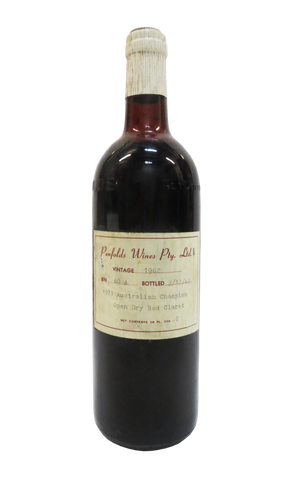 PENFOLDS Bin 60A 1962 (Original Label)