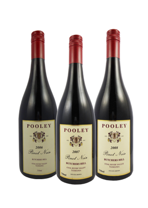 POOLEY Pinot Noir Vertical