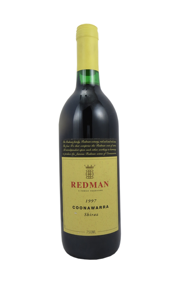 REDMAN Coonawarra Shiraz 1997